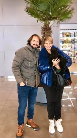 Inna Belska & Miquel Brunells con “Uga” Ch. Victorious Star Yago (con 2,5 años en 2020)