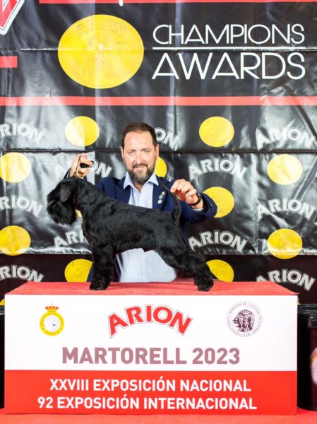 Subcampeón de mundo junior Emerson Fittipaldi de Can Rayo en exposición de Martorell 2023