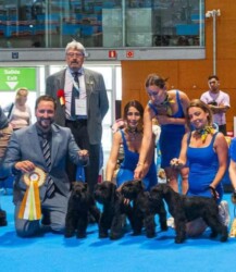 MONOGRAFICA CLUB ESPAÑOL DEL SCHNAUZER Grupo de cria CAN RAYO en 2022